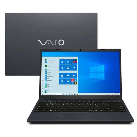 notebook vaio core i3-10110u 8gb 256gb ssd tela full hd 14” windows 11 fe14 vjfe42f11x-b2891h